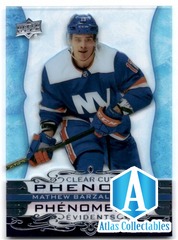 2020-21 Tim Horton's Matthew Barzall #CC-13 Clear Cut Phenoms